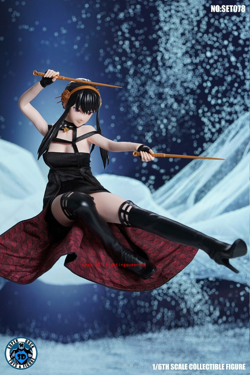 SUPER DUCK SET078 Thorn Princess Yor Forger 1/6 Head Clothes No