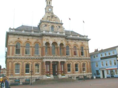 Foto 6x4 Rathaus Ipswich Es wird jetzt für bürgerliche und private Funktion um 2005 verwendet