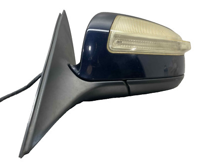 2009 Mercedes C300 OEM Left Hand Drivers Side Power Door Mirror Blue Auto Dim