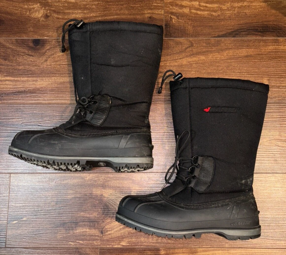Baffin Klondike Boot Mens Sz 12 HTGE-M002 Insulated Black