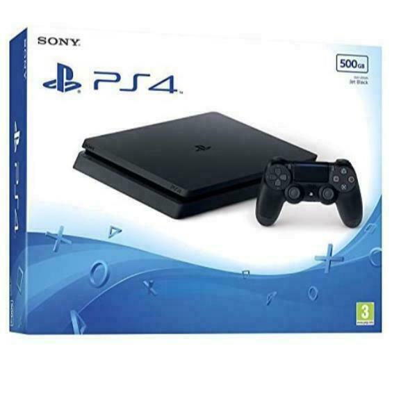 Sony PlayStation 4 Slim 500GB Console Jet Black for sale online eBay