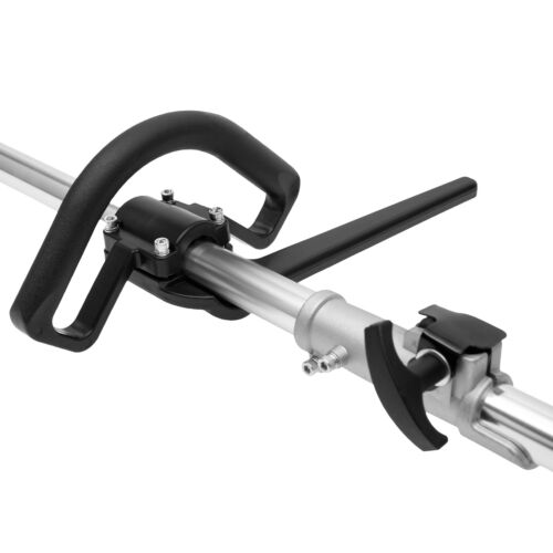 2,3PS Benzin Kehrmaschine Motorbesen 2-Takt Garten Elektro Schneefräse 1.7kW - Bild 21 von 23