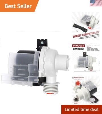 85W Electrolux Washer Pump Kit with Backflow Prevention for Easy DIY Repairs