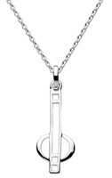 Heritage Women's Sterling Silver Mackintosh Open Bar Necklace Of Length 18 Inch Heritage Women's Sterling Silver Mackintosh Open Bar Necklace Of Length 18 Inch