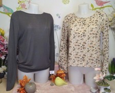 Lot vêtements occasion femme : Pull " Kookaï ", Haut " Gémo " - T : 1 / S