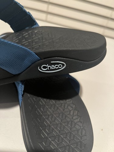 CHACO TETRA CLOUD BLUEBELL TOE LOOP SLIDE SANDALS WOMENS 8 J106244 Mint cond - Picture 3 of 7
