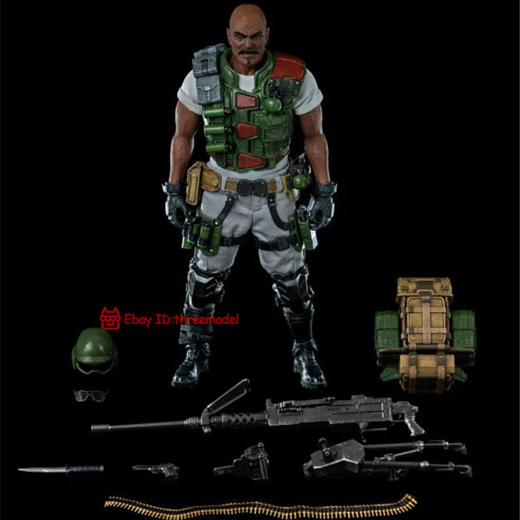 Threezero 1/6Scale Roadblock G.I.JOE PVC Action Figure In Stock | eBay