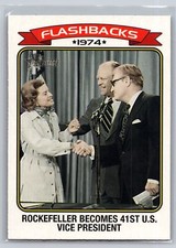 2023 Topps Heritage #NF-10 Nelson Rockefeller News Flashbacks