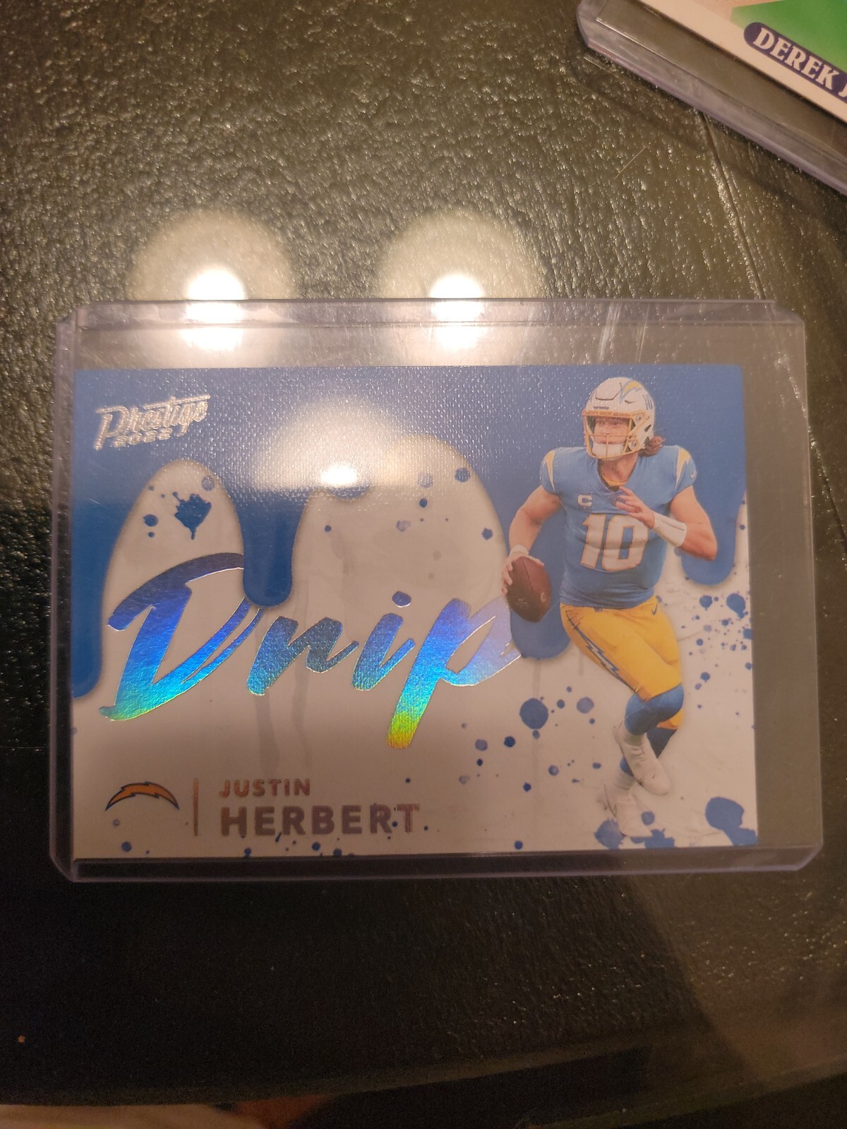 💥Justin Herbert-2022 Prestige-NFL Drip-#ND-3-Chargers-SSP Case Hit