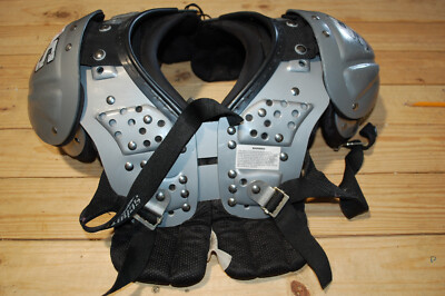 Schutt Y-Flex 80005 2X Small 10-11 Shoulder Pads Grey All Purpose YFlex