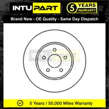 Fits Ford Mondeo 2000-2007 Jaguar X-Type 2001-2009 IntuPart Front 1x Brake Disc