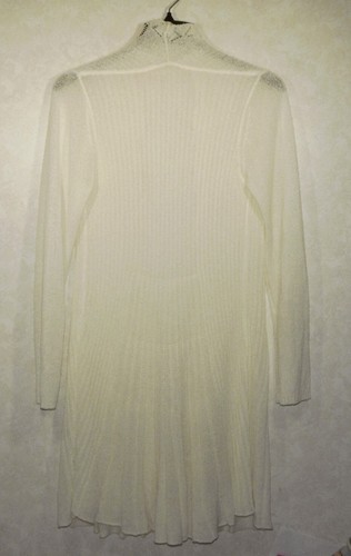 Soft Surroundings On The Breeze Cardigan Open Women M Off White Long Sleeve - Picture 11 of 11