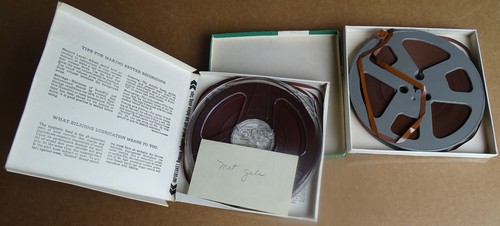 2 old Reel to Reel Tapes from estate sale - Met Gala, Old Singers - Picture 3 of 4