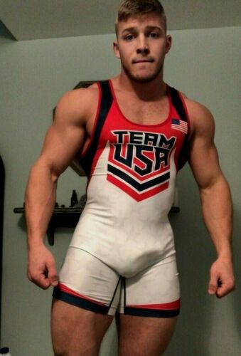 Male Muscular Athletic Amateur Wrestling Hulk Hunk Stacked Jock PHOTO 4X6 G1300 eBay