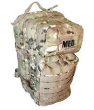 NEW Elite First Aid Tactical Medical EMS Trauma MOLLE Backpack Bag AT MULTICAM
