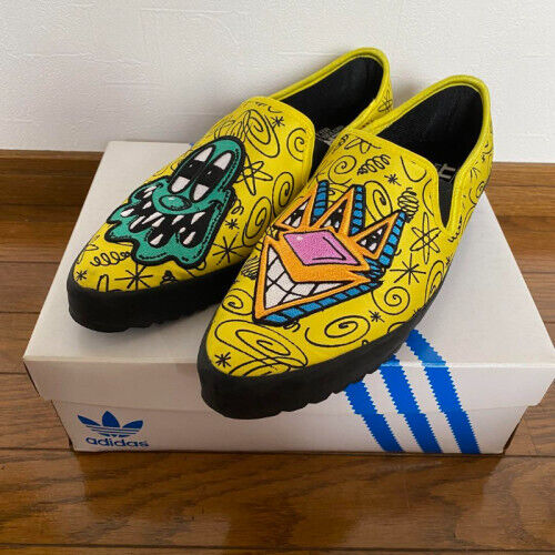 Jeremy Scott Adidas sneakers slip on US9 M18997 yellow from Jeremy Scott Adidas sneakers slip on US9 M18997 yellow from