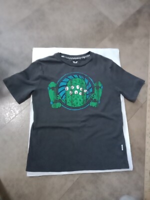 boy's Shawn White green skateboarding themed Short sleeve t-shirt size S 6/7