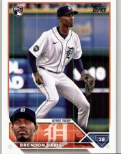 2023 Topps Brendon Davis Rookie #494 RC Detroit Tigers