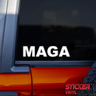 MAGA Vinyl Decal Sticker Trump Political USA Car Window Bumper
