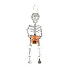 Mudpie - Skeleton Candy Bucket Hanger - 40060057