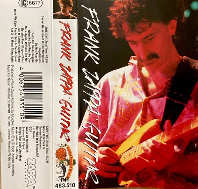 Frank Zappa UK Import GUITAR 483.510 Ultra Rare Cassette ONLY ONE ON EBAY