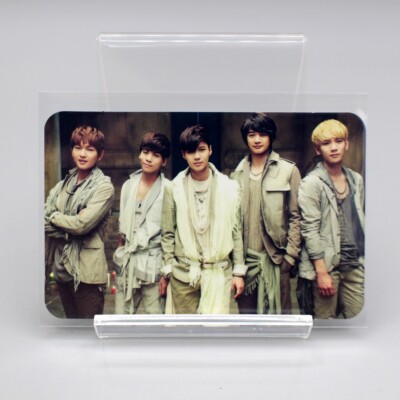 SHINee Fire Photocard Japan Limited Grope ver Taemin Minho KEY Jonghyun Onew