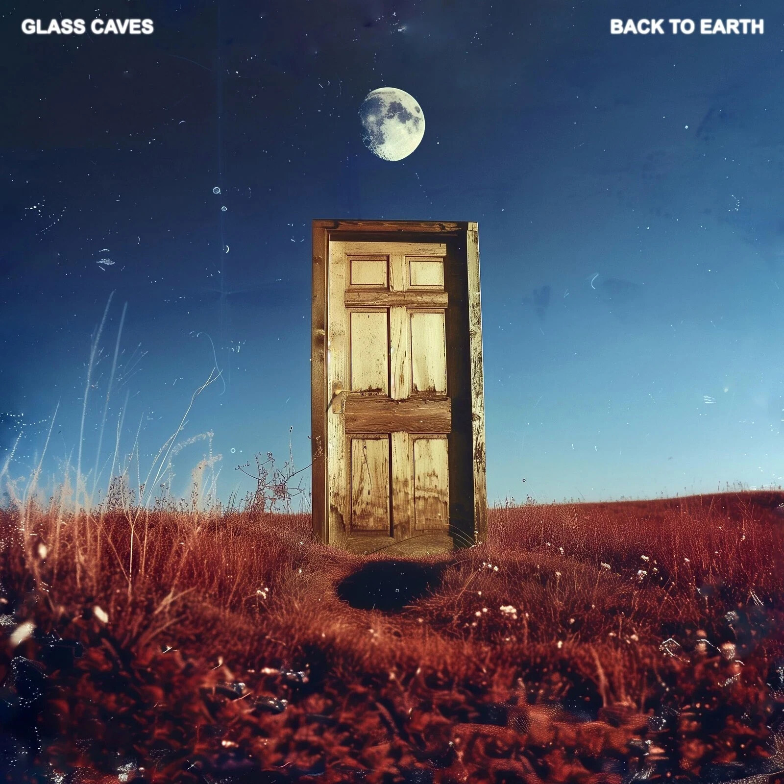 Glass Caves Back to Earth (Vinyl) lp Telescope Lens' Transparent Vinyl