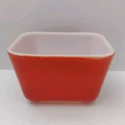 Vintage Pyrex Refrigerator Dish Orange 501 B, A-28, No Lid, 1 1/2 Cup