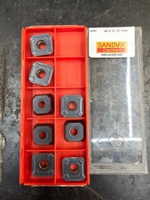 Qty 8 Sandvik R245 R245-12T3K-MM S30T Grade Carbide Inserts