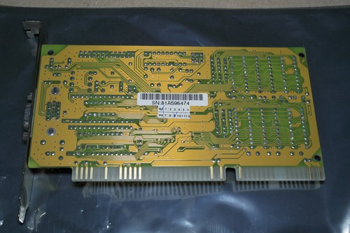 UMC UM85C408AF ISA VGA Oldschool Video Card - Picture 2 of 4