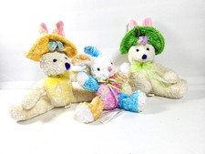 Vintage Peach Tree & Dan Dee Plush Bunny Rabb...