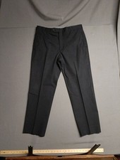 Prada Pants Men’s 37x31 Black Stretch Flat Front Chino Italy Made EUC 👌