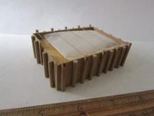 HO 1/87 Scale Pro Wood Built Trackside Sand Storage Building For Train layout