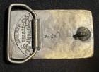 Star Trek Lives USS Enterprise Vintage Brass Belt Buckle By Tiffany Studio NY — photo 2