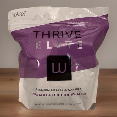 #ad THRIVE ELITE CAPSULES WOMEN W SEALED NEW 30 PACKS 60 TOTAL CAPSULES $46.97