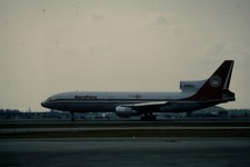 Dia Lockheed L-1011 TriStar AeroPeru 11/1979 35mm gerahmt OP-K9-46