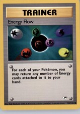 ENERGY FLOW 122/132 GYM HEROES POKEMON UNLIMITED DMG