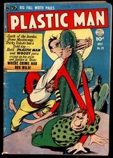 Plastic Man 29 Quality Comics 1951 VG- Golden Age HTF L K 