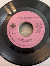 SOUL Samuel Wright There's Something Funny Going On Paramount 225 1973 NM PROMO