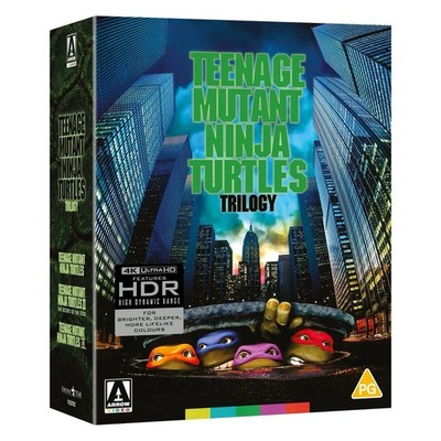 Teenage Mutant Ninja Turtles Trilogy | Limited Edition 4K UHD | Arrow