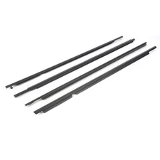 GZYF 4PCS Weatherstrip Window Moulding Trim Seal Belt Weather Stripping for T...