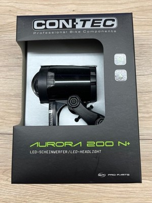 CONTEC LED-Scheinwerfer ''Aurora 200 N+'', 80Lux, Standlicht, schwarz