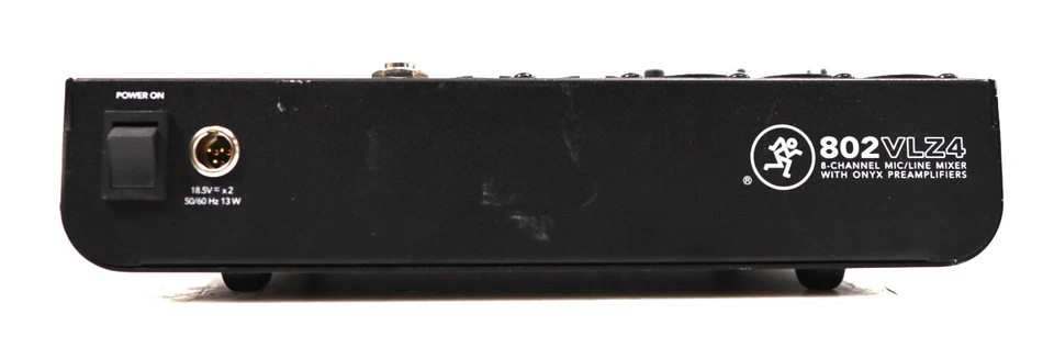 Mackie 802VLZ4 8-Channel Mic Line Mixer With ONYX Preamplifiers - Image 4 of 4