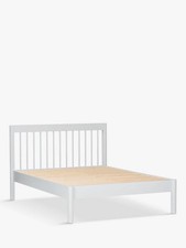 Double Bed Frame, John Lewis Spindle Bed Frame, Double, Grey RRP £499 R26