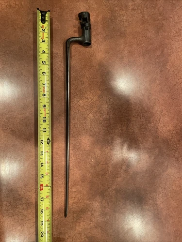 ANTIQUE CIVIL WAR SOCKET BAYONET MARKED U.S.