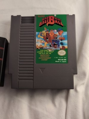 Bad News Baseball (Nintendo NES, 1989) Nice Shape