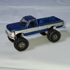 1993 Matchbox Ford F-150 4x4 Blue Diecast Toy Truck Vintage