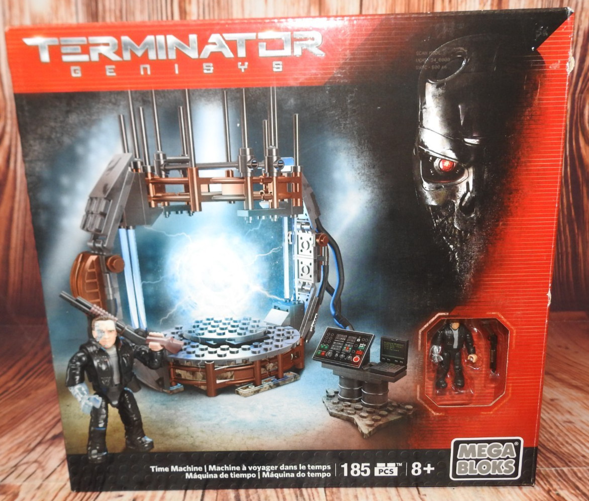 MEGA BLOKS Terminator Genisys Time Machine 2015 (New/Not Min