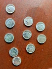 New Listing1 Roll Of 50 Roosevelt Silver Dimes 1960 Through 1964 BU