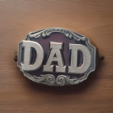 Man's Belt Buckle DAD